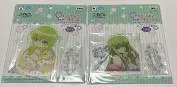 코드기어스 반역의 를르슈 스탠드 부착 아크릴 플레이트 C.C. 프라이스