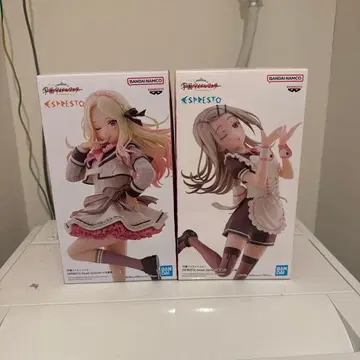 반다이 ESPRESTO 학원 아이돌 마스터 피규어 2체 세트