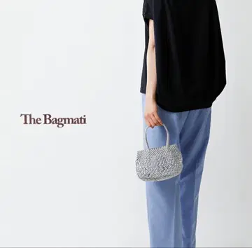 The Bagmati 바그마티 메탈릭 라메사 토트 백