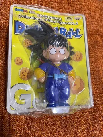 미개봉 드래곤볼 컬렉션 소프트 비닐 피규어 VOL.3 손오공