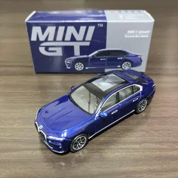 MINI GT BMW 7 시리즈 파랑 1/64