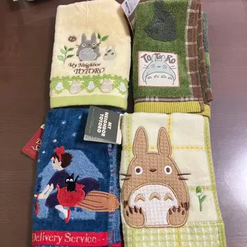 이웃집 토토로 마녀 배달부 키키 핸드 타월 지브리