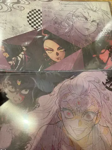 귀멸의 칼날 다키 와라비히메 오이란 유곽편 런천매트 다이닝