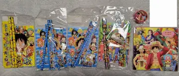 원피스 문구 세트, 노트, 연필, 지우개, 눈금자