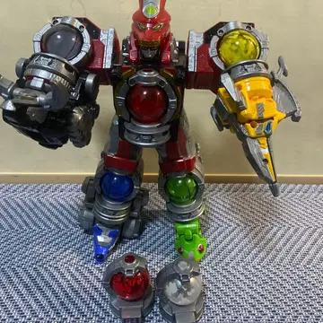 우주전대 큐렌쟈 슈퍼전대 히어로 로봇 피규어