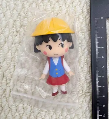 마루코는 아홉살(치비 마루코짱) 여아 피규어 옐로우 컬러 모자