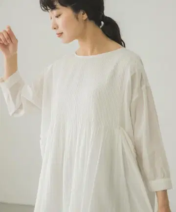 카구레 kagure 핀턱 블라우스