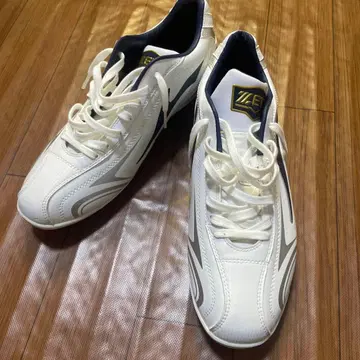 연식 야구 스파이크 (화이트) 연식 26.5cm