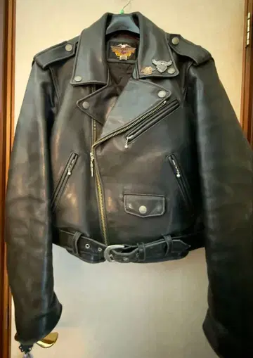 할리데이비슨 더블 라이더 자켓 가죽 자켓 증정품 포함