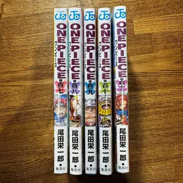 원피스 107~110, 113 초판 슈링크 포함 오비 포함 세트 판매