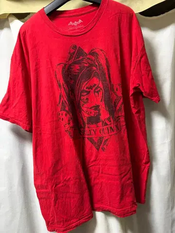 [ 레어 XXL ] 배트맨 할리 퀸 T셔츠 오버 사이즈