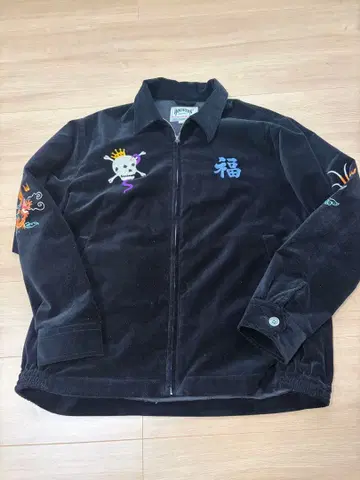 HOUSTON 베트남 자켓 벨벳 자수