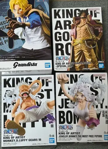 원피스 KING OF ARTIST 루피 니카 보니 외 피규어