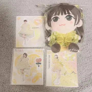 후루사와 리사 아크릴 스탠드 봉제 인형