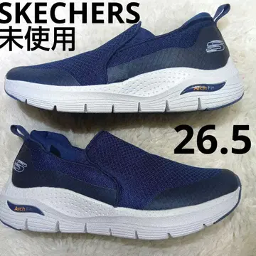 미사용 SKECHERS Arch Fit 슬립온 네이비 26.5