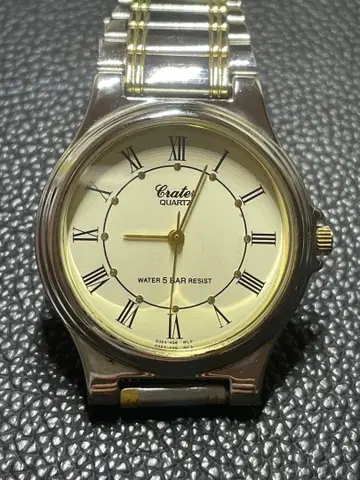 CRATER QUARTZ WATER 5 BAR RESIST 손목시계