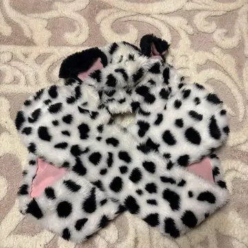 디즈니 101마리 강아지 팬캡 머플러 장갑 세트