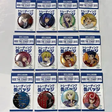 뱅가드 캔뱃지 RIDE THE STAGE 2015