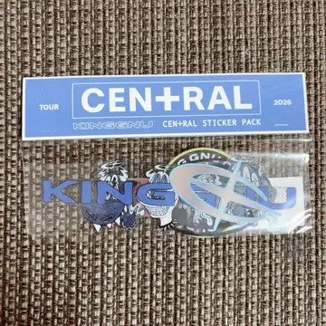 King Gnu CEN+RAL 스티커 2026 센트럴 미사용 새상품