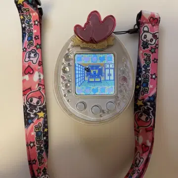 타마고치 하트형 클리어 화이트