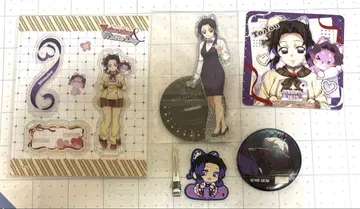 코쵸우 시노부 아크릴 스탠드 캔뱃지 코스터