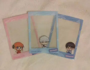 은혼 봄의 느긋한 여행 특전 아크릴 카드 긴토키 신파치 카구라 만물상