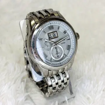 CITIZEN 에코드라이브 빅데이트 캘린더 손목시계 솔라 작동품