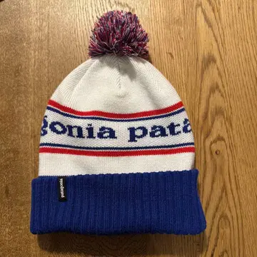 patagonia 폼폼 포함 니트 모자
