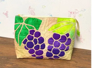 하와이안 퀼트 빅 파우치