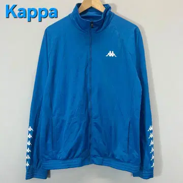 [ Kappa ] 트랙 자켓 로고 오버 사이즈 블루 XL/LL