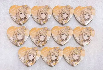 학원 아이돌 마스터 학마스 GIGO 하트 캔뱃지 후지타 코토네 11개