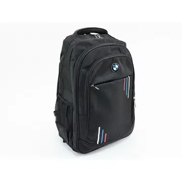레어품 희귀 BMW 모터스포츠 백팩 블랙 대용량 A4 수납 가능