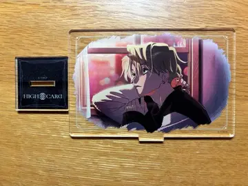 HIGHCARD 핀 올드만 아크릴 스탠드 받침대 포함