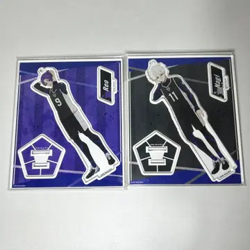 블루 록 아크릴 피규어 Vol.2 나기 세이시로 미카게 레오 세트