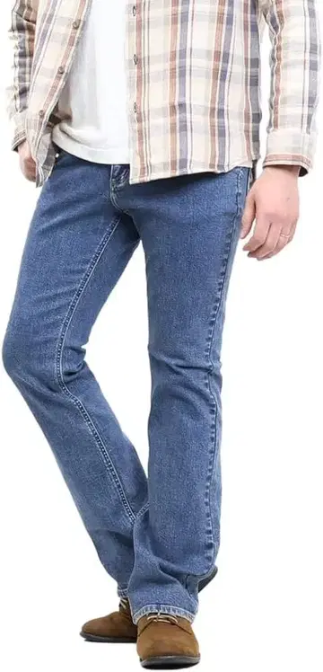 Wrangler 부츠컷 데님 34인치 미드 블루