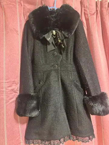 리즈리사 코트 블랙