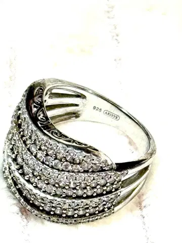 925 실버 크리스탈 반지 11호