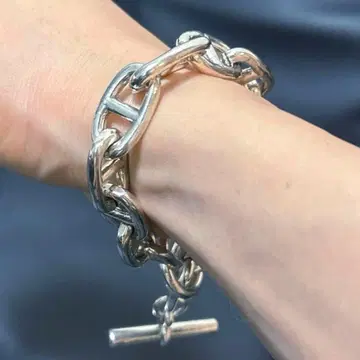 체인 당크레 팔찌 실버 925 앵커 체인 남성 만텔