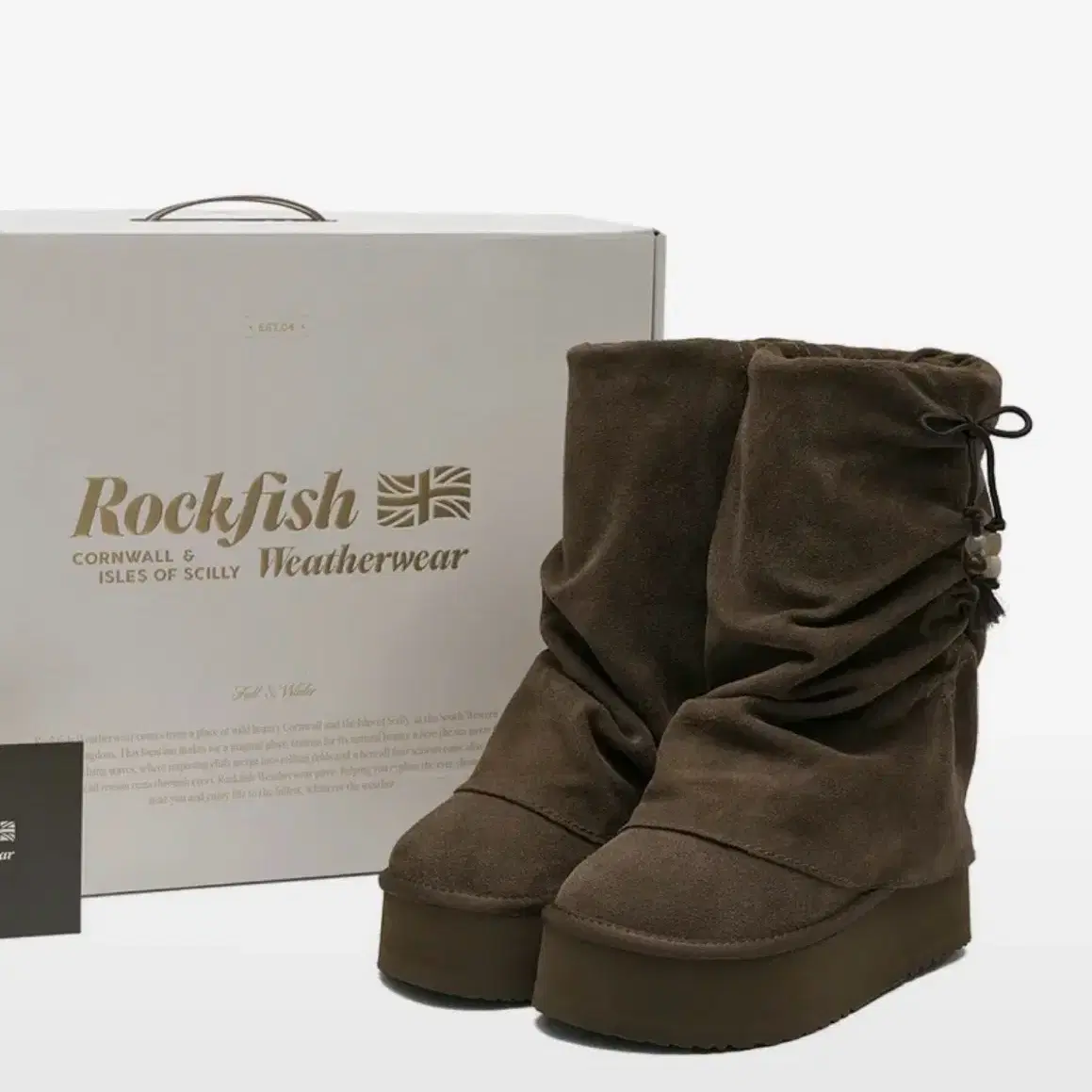 Rockfish Weatherwear Bliss High-Top Sneakers Boots Black 250