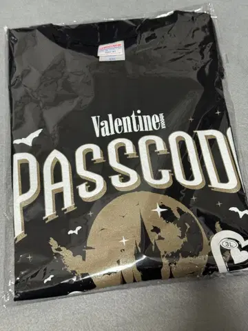 PassCode 발렌타인 한정판 T셔츠 3L 2XL 새상품 굿즈