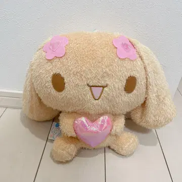 시나모롤 슈퍼DX 잡화 부착 봉제 인형 하트형 모카 2005 BIG