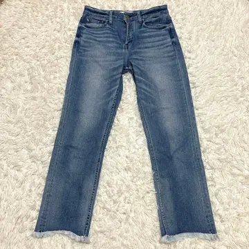 Healthy DENIM 데님 팬츠 24 스트레이트 하이웨스트 컷오프