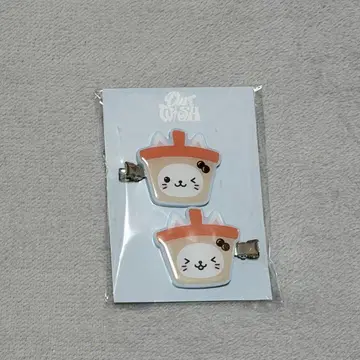 nct wish 유우시 버블 냥 헤어 클립