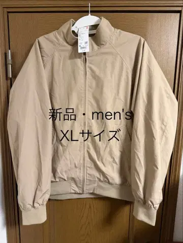 유니클로 해링턴 자켓 2026년 봄 모델 베이지 XL 사이즈 새상품