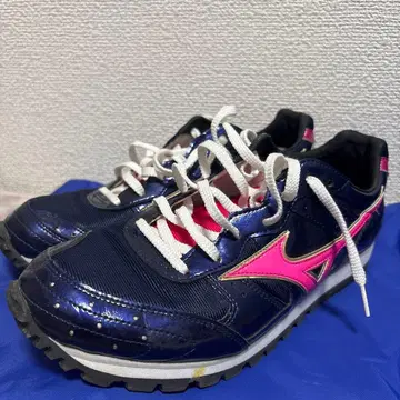 Mizuno 러닝화 네이비/핑크