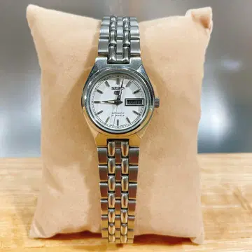 세이코 수동 와인딩 시계 실버 SEIKO5