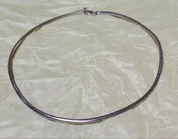 실버 925 스네이크 체인 초커