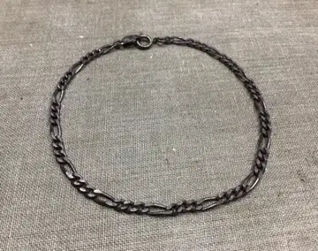 빈티지 SV925 피가로 체인 실버 팔찌 훈은