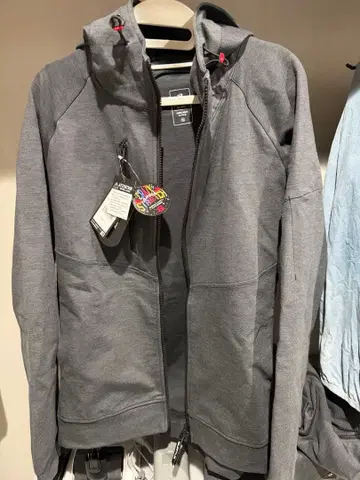 BURTLE 바틀 에어 크라프트 후드티 XL 사이즈 그레이 신