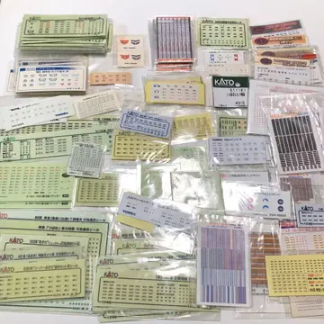 KATO 외 N 게이지 스티커 묶음 판매